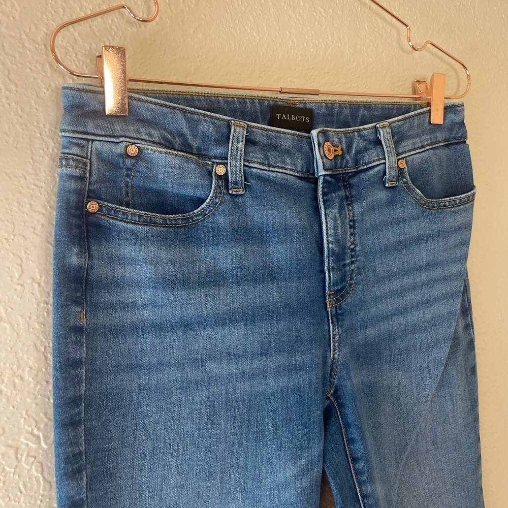 Talbots Slim Ankle Jeans in Rockaway Wash - Picture 5 of 9